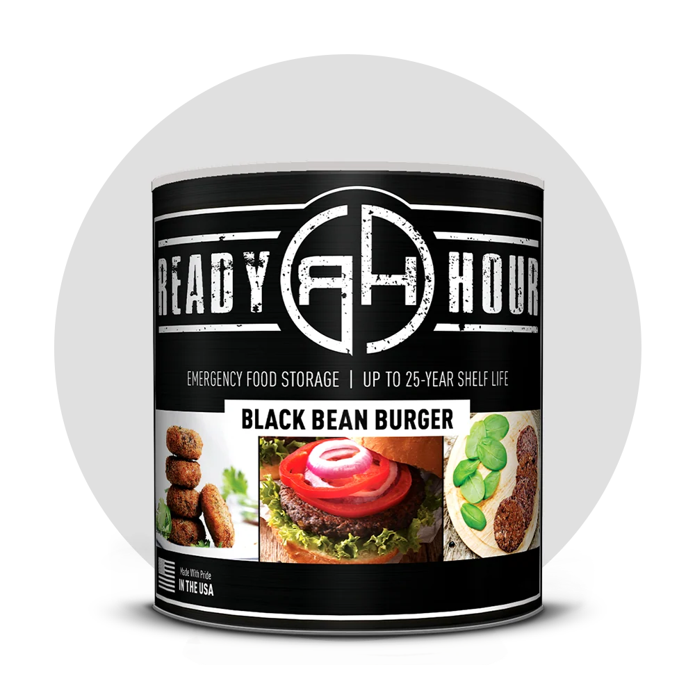 Black Bean Burger #10 Can - Image 8