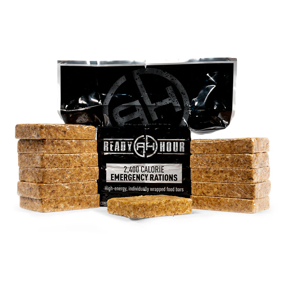 Ready Hour Case Pack: On-The-Go Emergency Food Ration Bars 2400 Calories (30-Pack) - Image 4