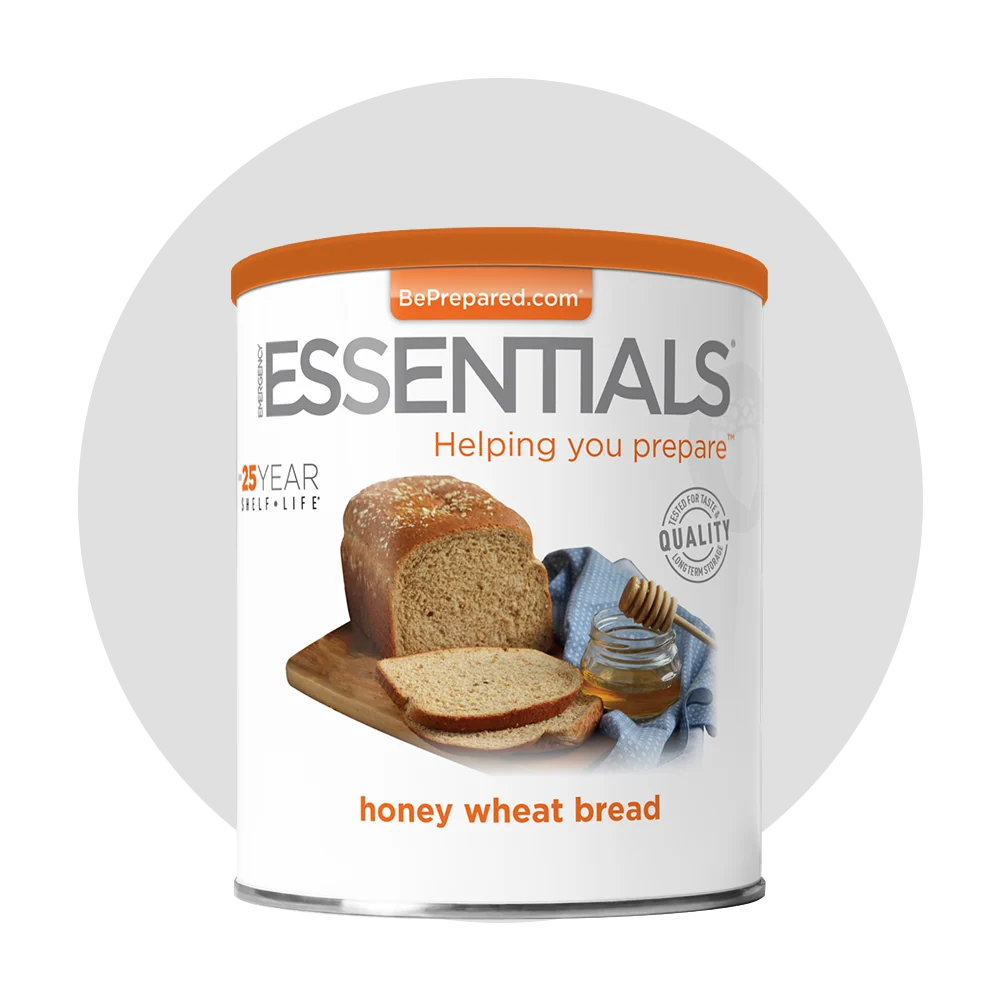 Emergency Essentials® Honey Wheat Bread Large #10 Can - Image 7