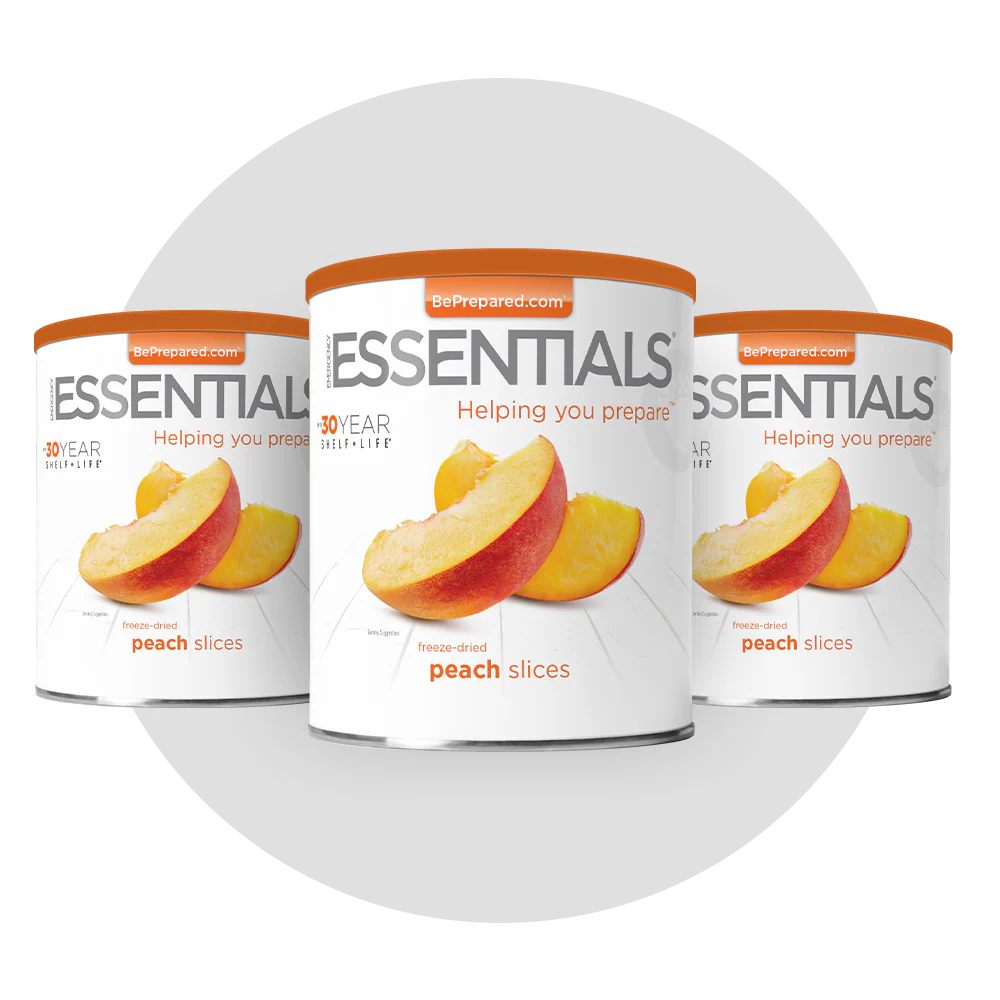 Emergency Essentials® Freeze-Dried Peach Slices Large Can - Image 10