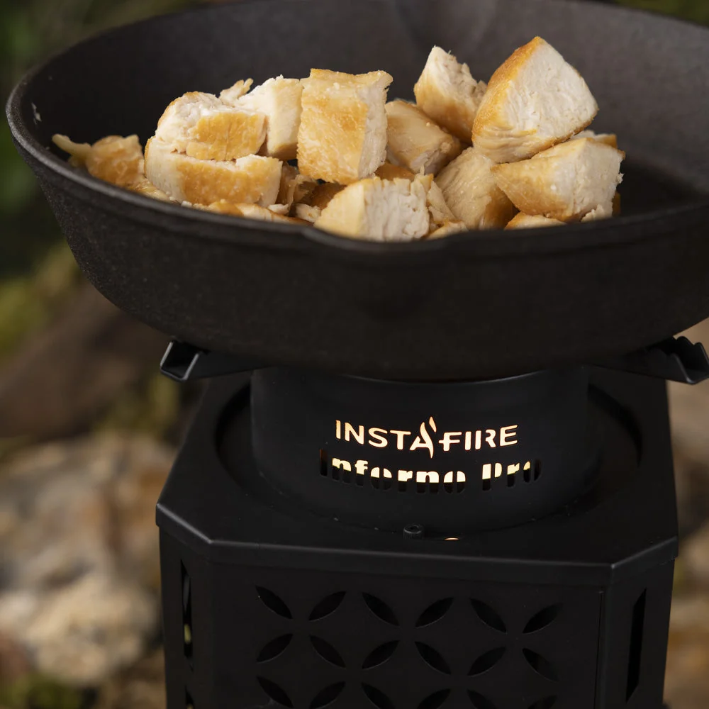 Inferno Pro Stove with Chimney Grill Attachment from InstaFire - Image 10