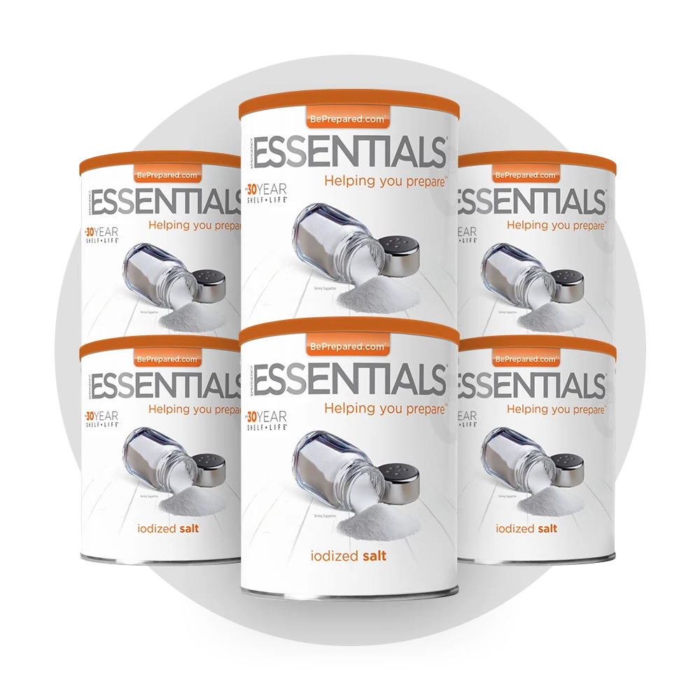 Emergency Essentials® Iodized Salt (7.5 LBS)  Large #10 Can - Image 5