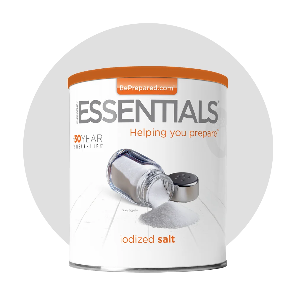 Emergency Essentials® Iodized Salt (7.5 LBS)  Large #10 Can - Image 6