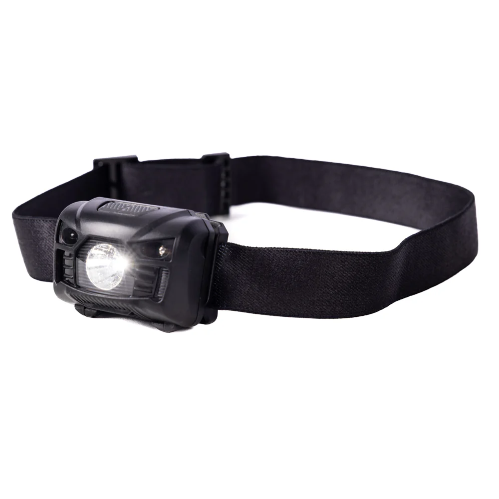 Rechargeable Headlamp with Motion-Sensor Activated Sensor by Ready Hour