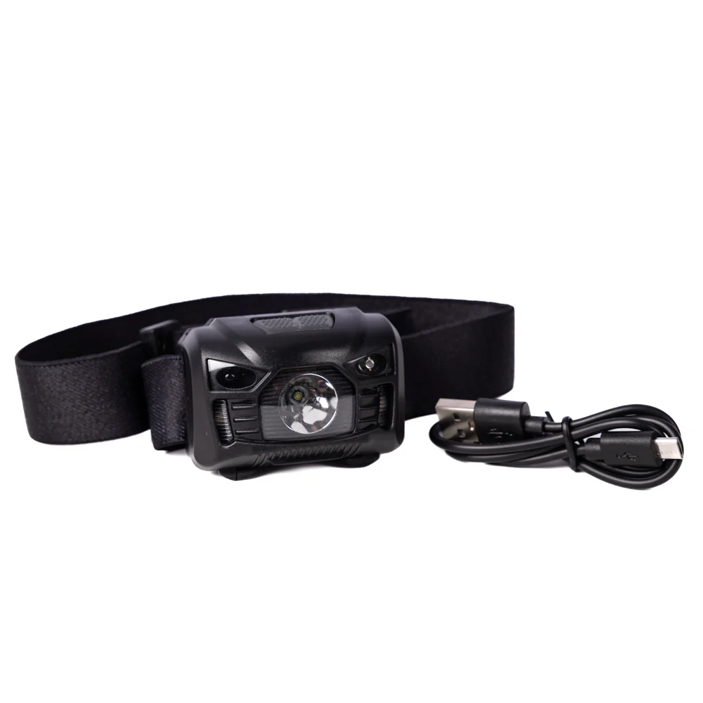 Rechargeable Headlamp with Motion-Sensor Activated Sensor by Ready Hour - Image 2