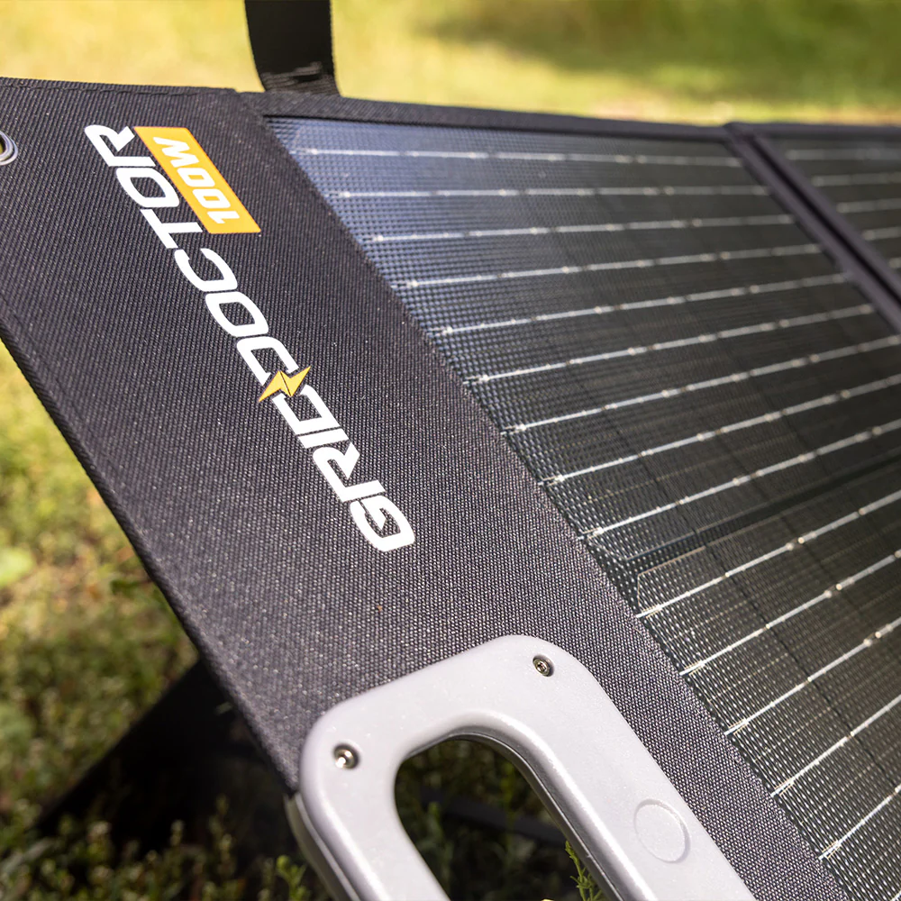 100W Solar Panel Kit by Grid Doctor for the 300 Solar Generator System - Image 3