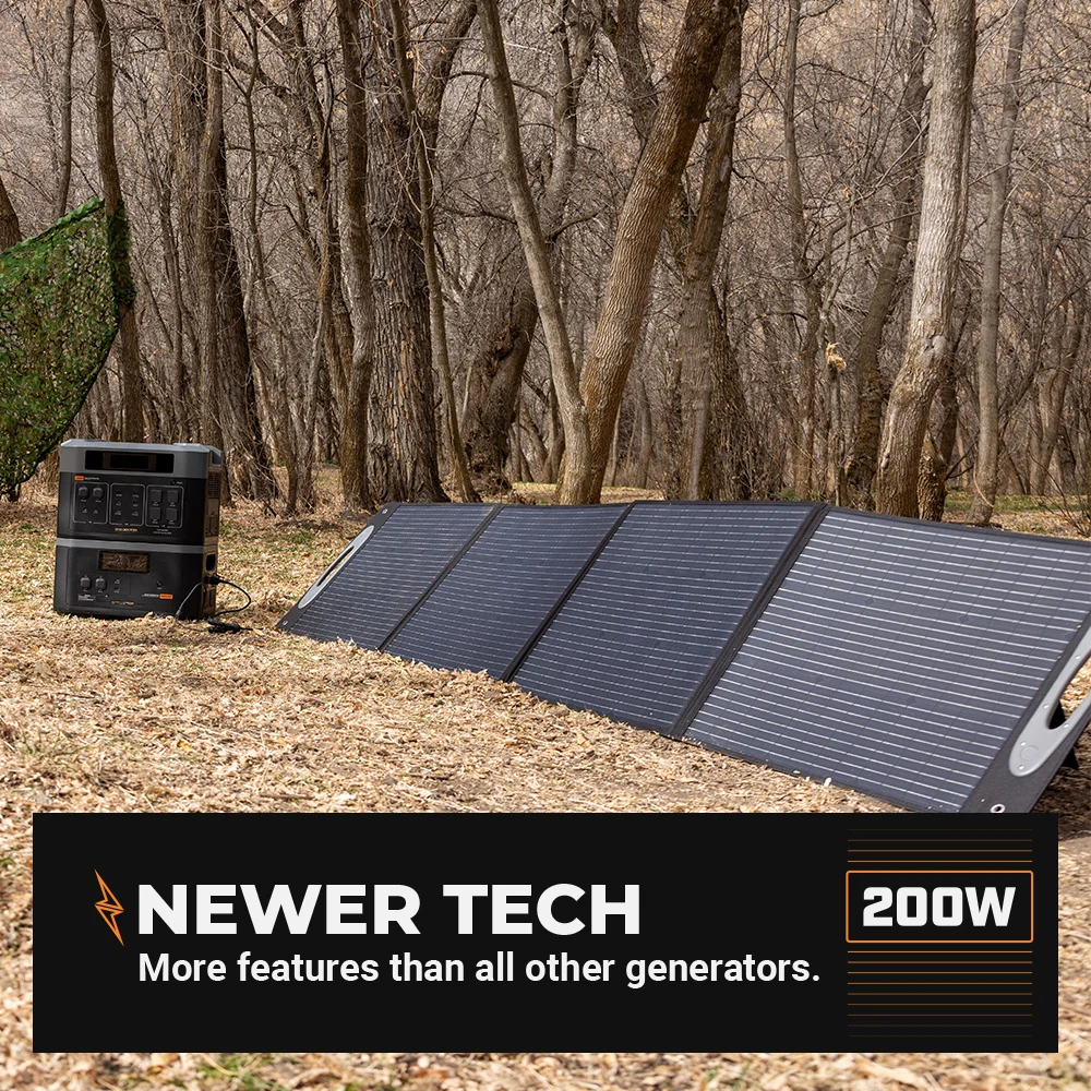 200W Solar Panel Kit by Grid Doctor for the 3300 & 2200 Solar Generator Systems - Image 5