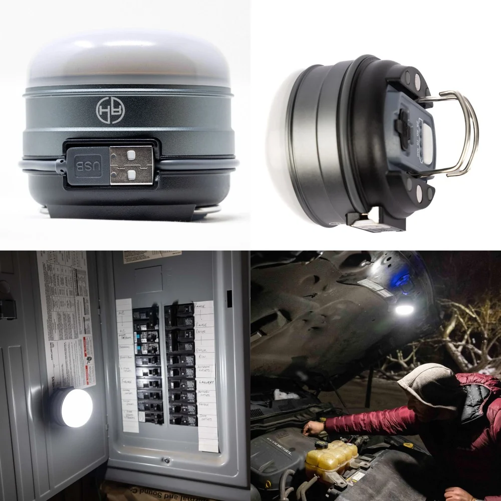 USB Emergency Lantern & Power Bank from Ready Hour (3,000 mAh) - Image 3